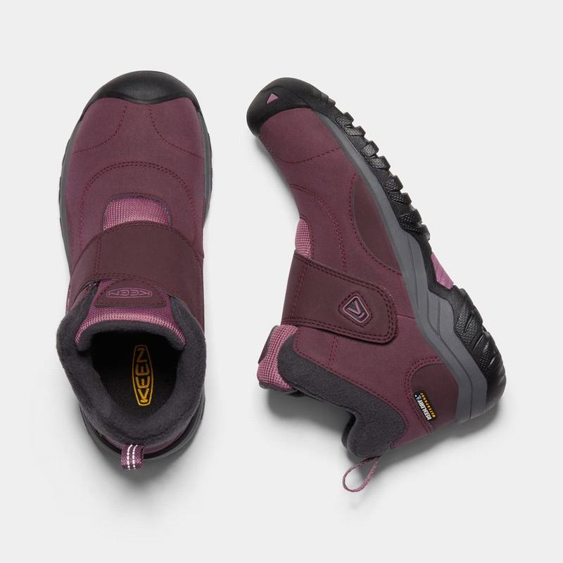 Keen Kootenay II Waterproof - Çocuk Kışlık Bot - Bordo - Turkey (720184TKS)